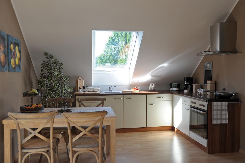 Ferienwohnung Landfein Schalkenmehren Ruang foto
